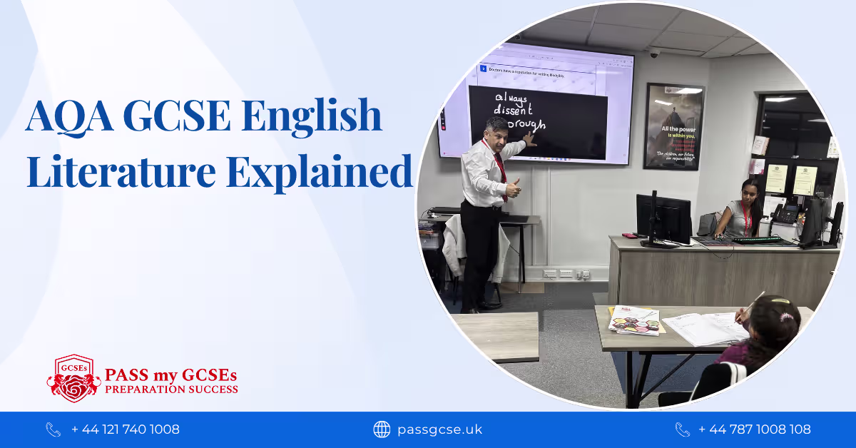 AQA GCSE English Literature: Everything You Need to Know