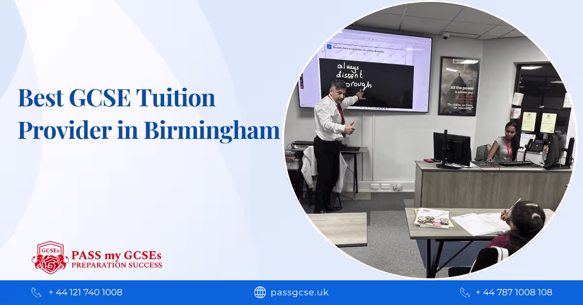 Best GCSE Tuition Provider in Birmingham