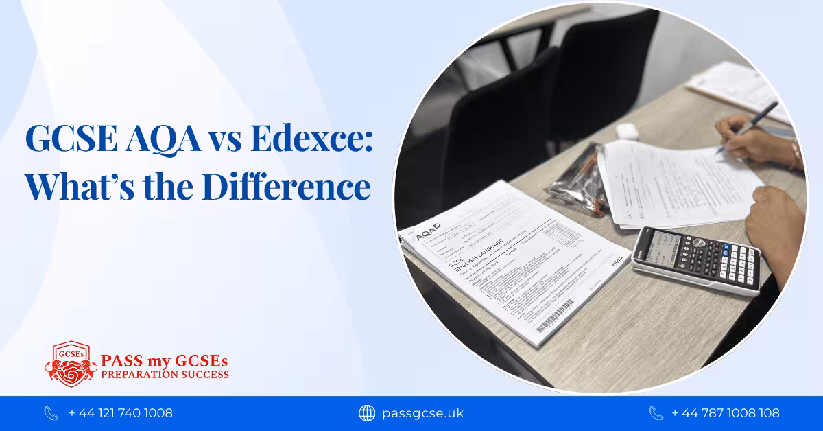 GCSE AQA vs Edexce: What’s the Difference