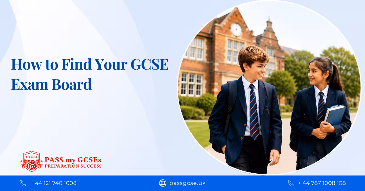 How to Find Your GCSE Exam Board (Simple Step by Step Guide)