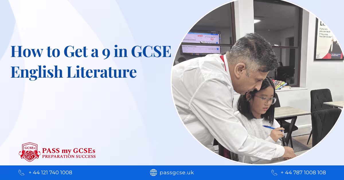 How to Get a 9 in GCSE English Literature