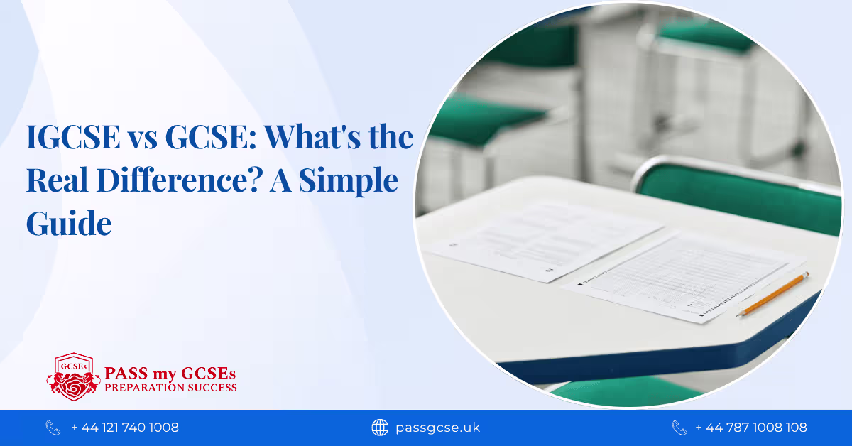 IGCSE vs GCSE: What's the Real Difference? A Simple Guide