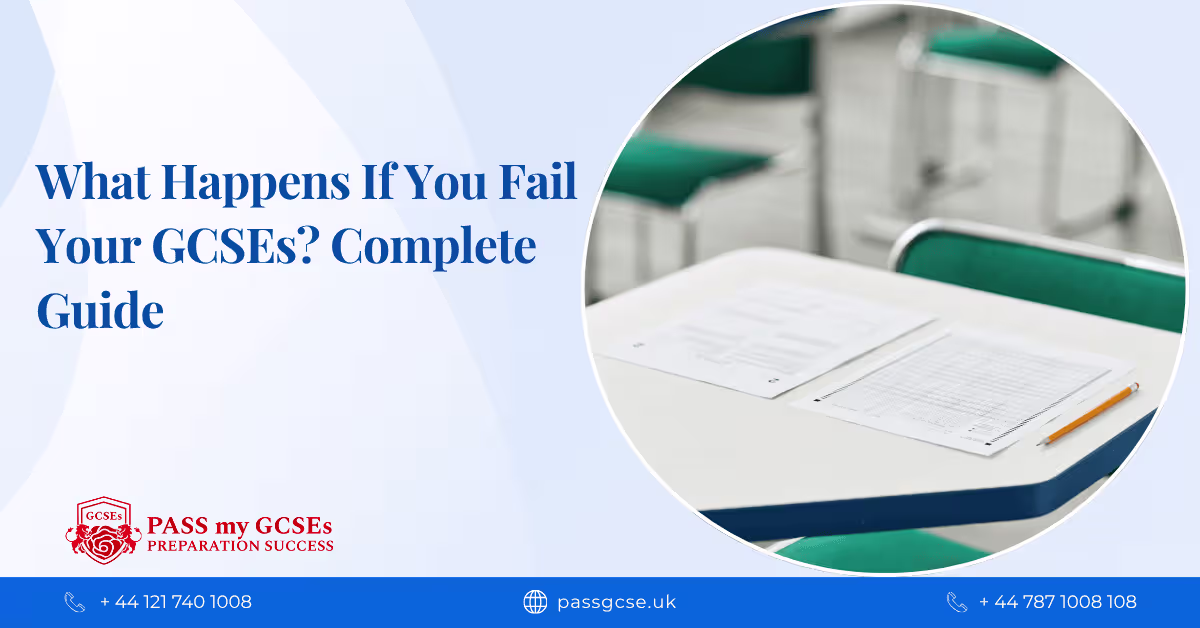 What Happens If You Fail Your GCSEs? Your Complete Next Steps Guide