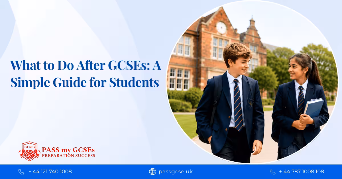 What to Do After GCSEs: A Simple Guide for Students (2026)